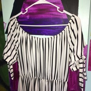 Long Striped Dress
